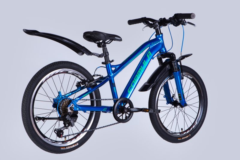 купити Велосипед AL 20" Formula BLACKWOOD Vbr FR рама-11" синьо-зелений 2025