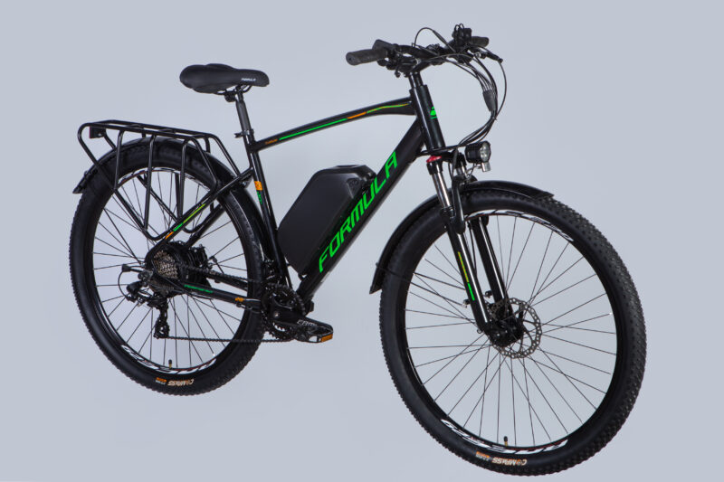 купити  28" AL Formula eCURSOR MAN DD CS рама-20" 48B 17.5А*г 500Вт чорно-зелений YS 2498-1 2025 електровелосипед