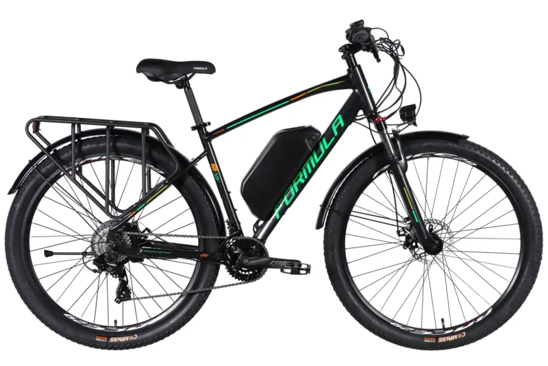 Електровелосипед Курсор MAN Формула Formula eCURSOR MAN Формула  29" AL Formula eCURSOR MAN DD CS рама-19" 48B 17.5А*г 500Вт чорно-зелений 2026 купити електро велик