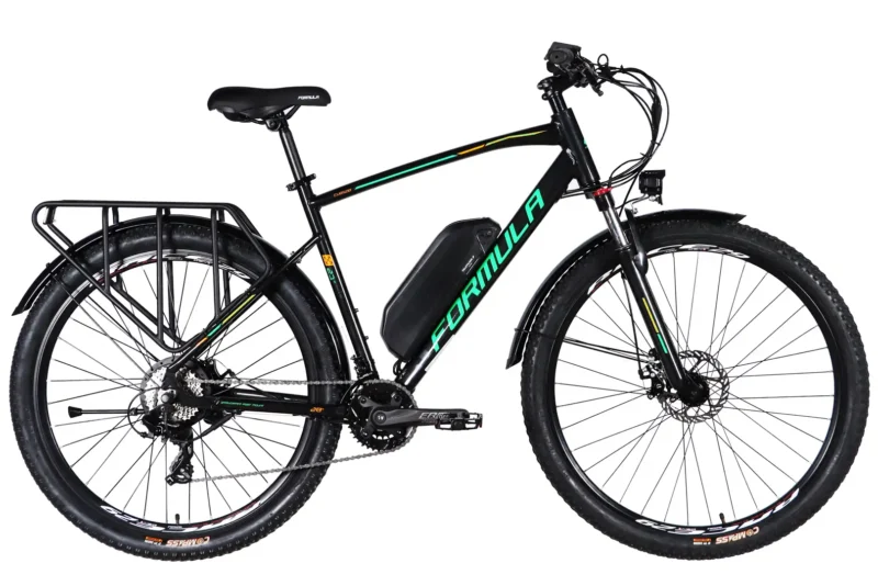 Електровелосипед Курсор MAN Формула Formula eCURSOR MAN Формула  29" AL Formula eCURSOR MAN DD CS рама-21" 48B 13А*г 500Вт чорно-зелений 2026 купити електро велик