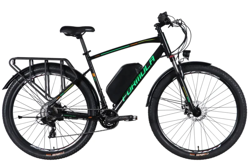 Електровелосипед Курсор MAN Формула Formula eCURSOR MAN Формула  29" AL Formula eCURSOR MAN DD CS рама-21" 48B 17.5А*г 500Вт чорно-зелений 2026 купити електро велик