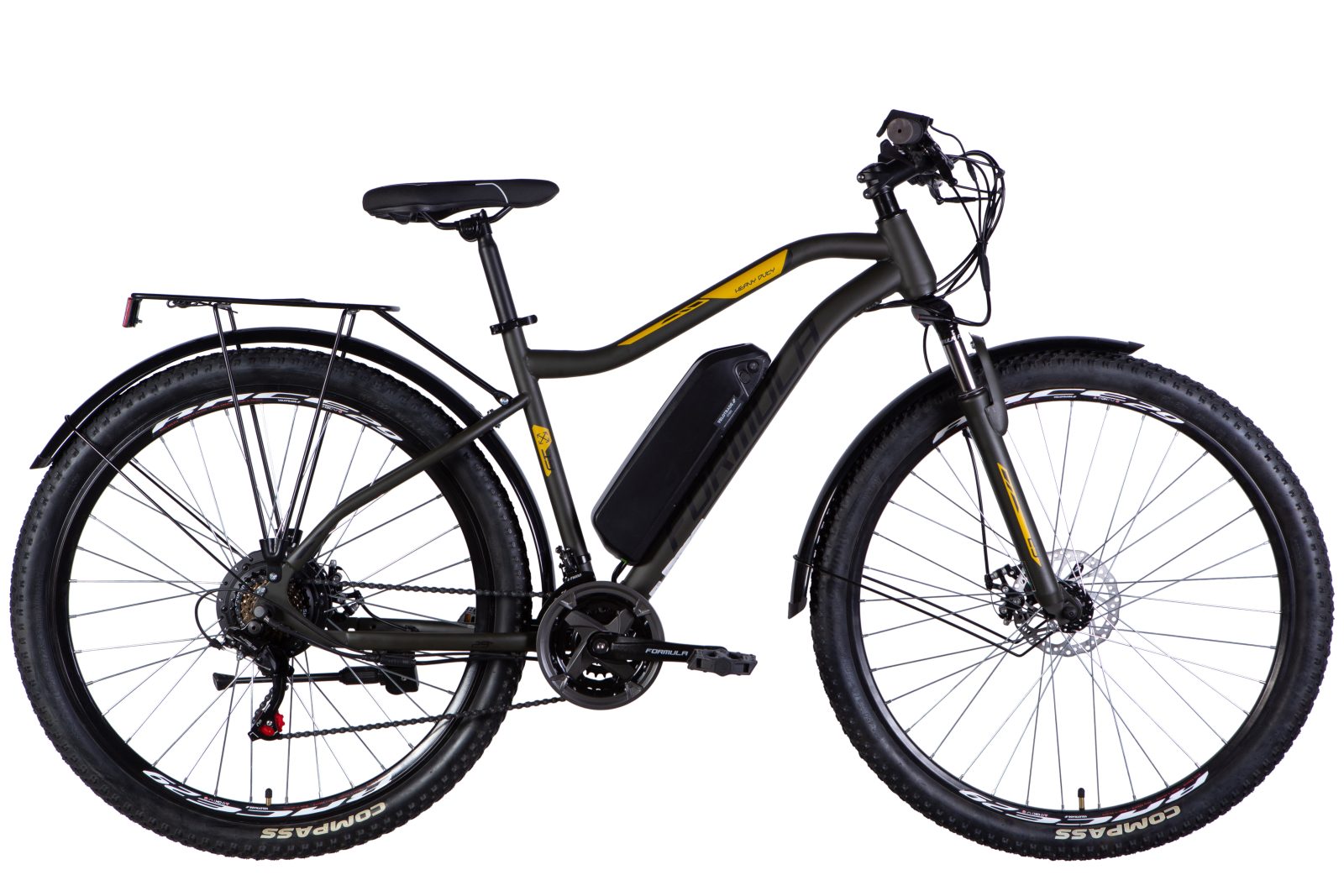 Електровелосипед Формула  29" ST Formula eHEAVY DUTY DD FR рама-19" 36B 12.5А*г 500Вт коричневий (матовий) Pantone black 2C matt 2025 купити електро велик