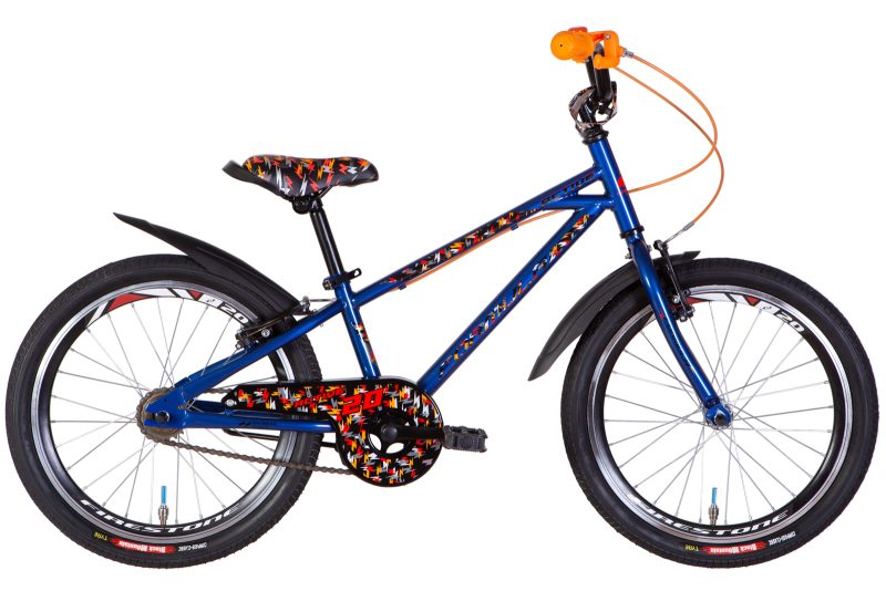 Велосипед Формула дитячий  ST 20" Formula ACTIVE Vbr рама-10" синій 2024 крила
