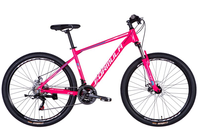 Велосипед Формула гірський спортивний  AL 27.5" Formula MOTION DD FR рама-18" рожево-білий 2025 для бездоріжжя купити