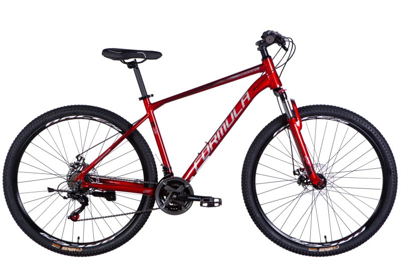 Велосипед Формула гірський спортивний  AL 29" Formula MOTION DD FR рама-19" червоно-сріблястий 2025 для бездоріжжя купити