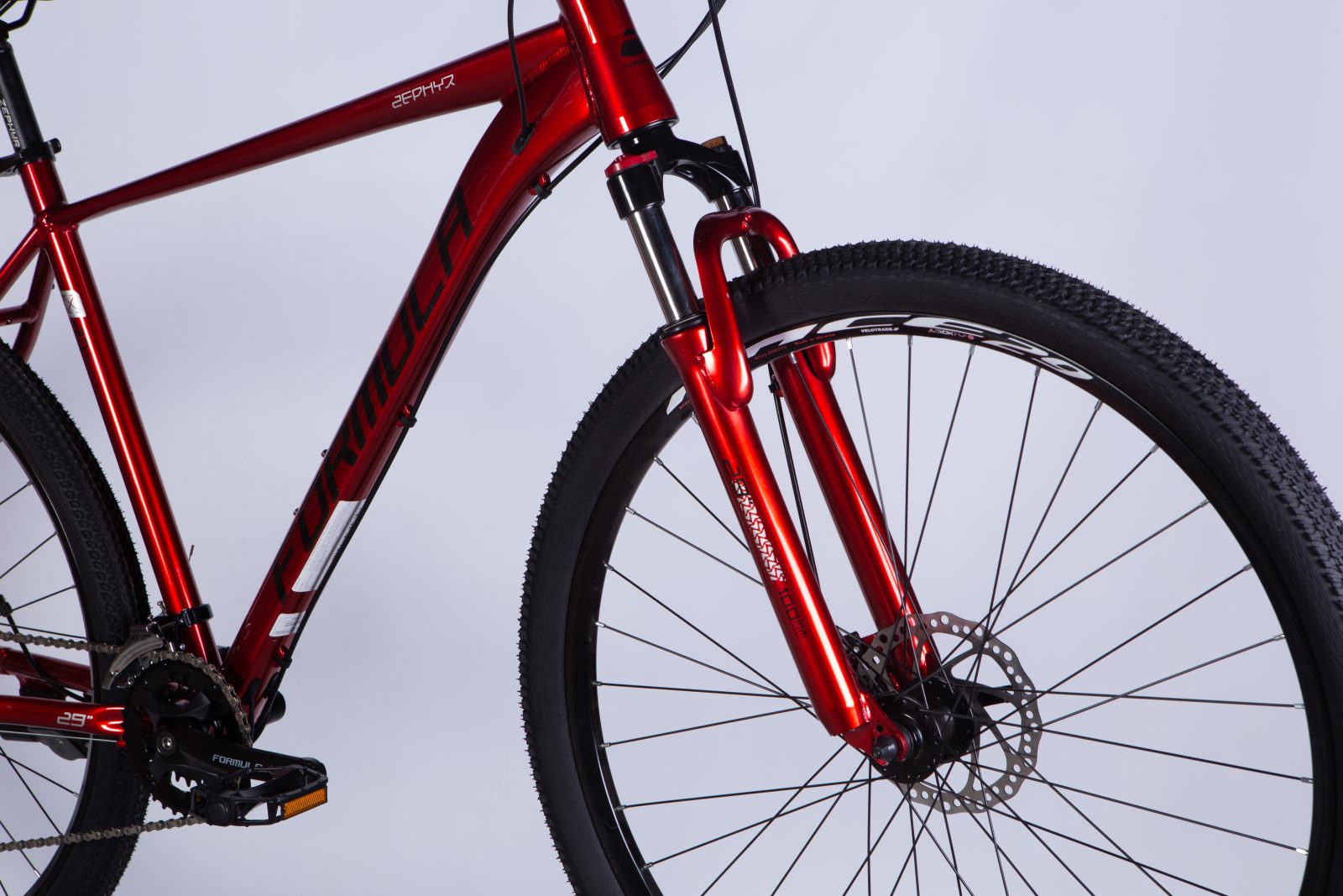 Велосипед AL 29" Formula ZEPHYR 2.0 DD CS рама-21" червоний 2025 замовити