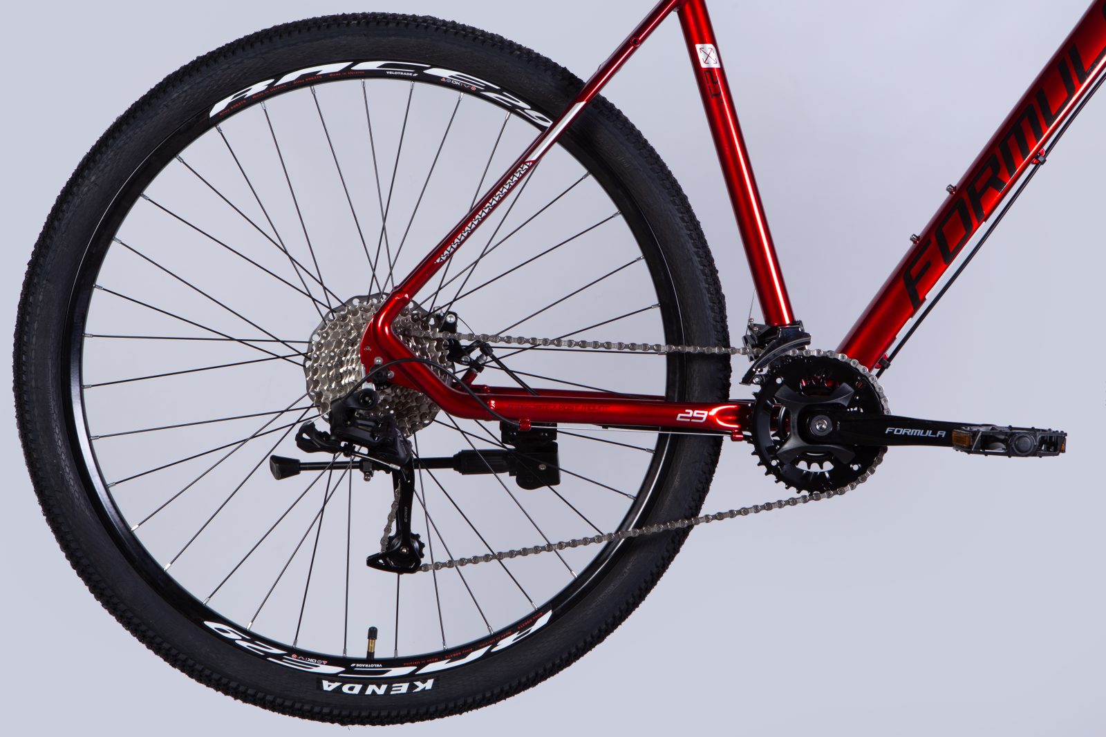 Велосипед AL 29" Formula ZEPHYR 2.0 DD CS рама-21" червоний 2025 Формула