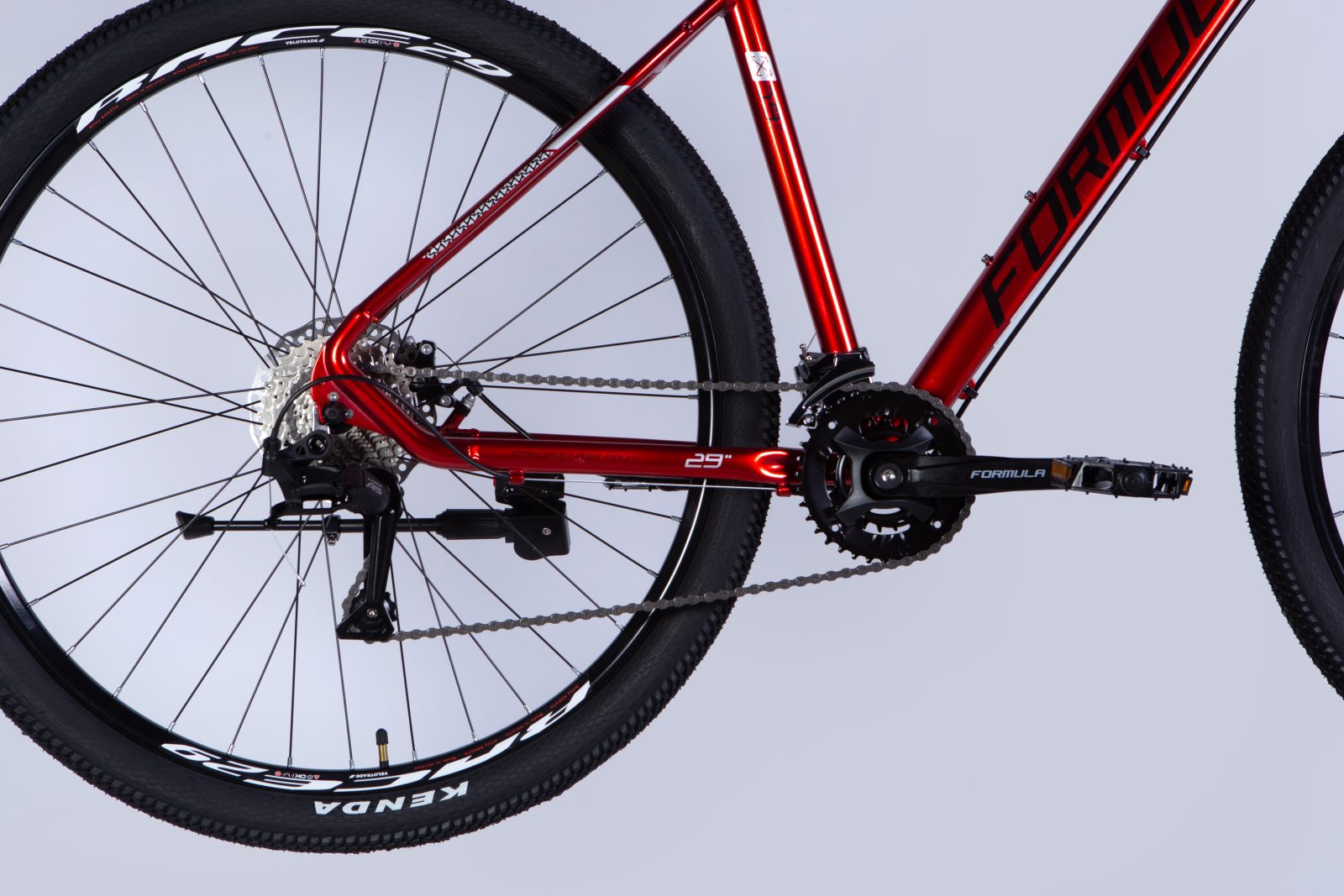 Велосипед AL 29" Formula ZEPHYR 3.0 DD CS рама-19" червоний 2025 формула велосипед