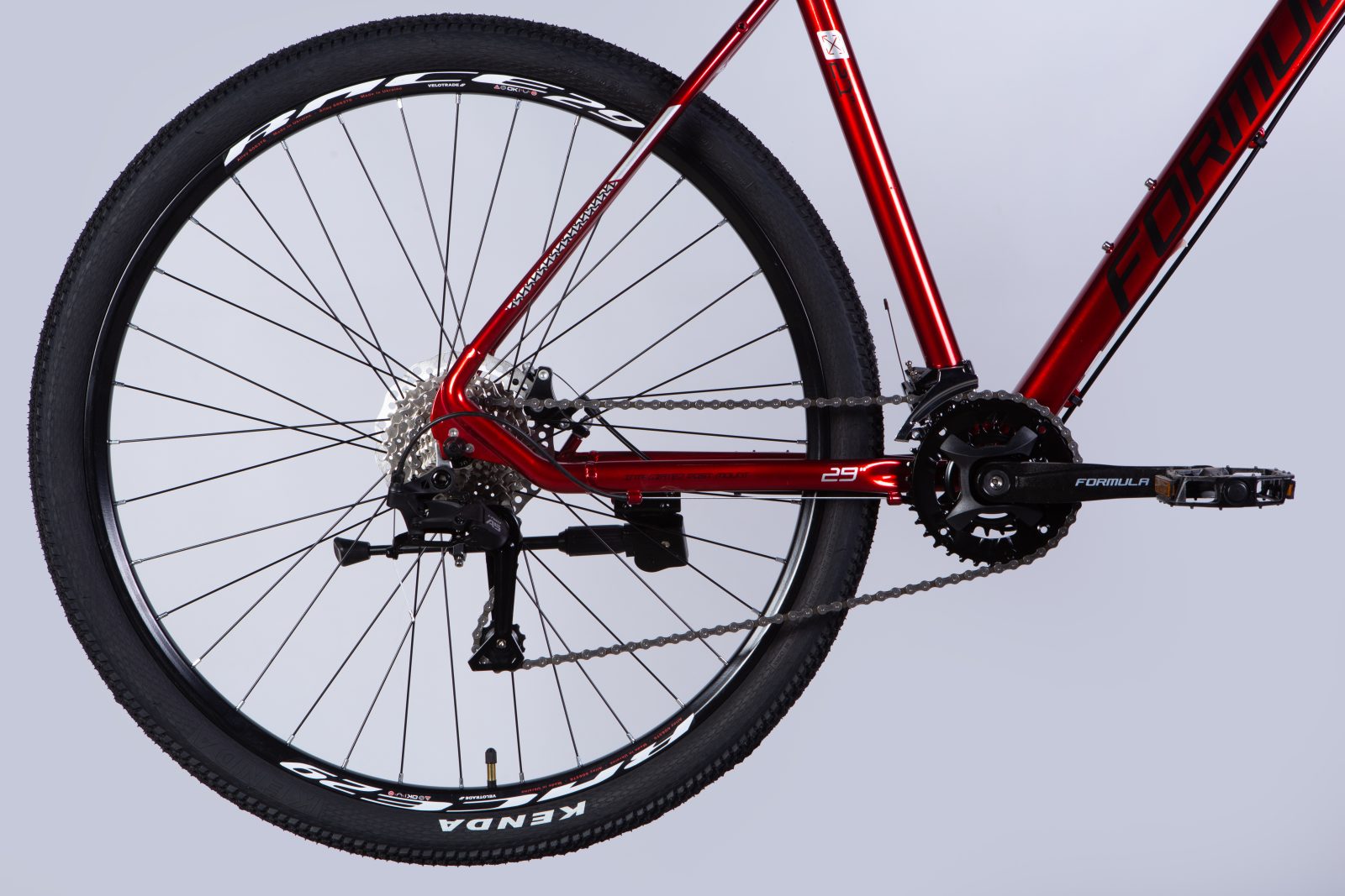 Велосипед AL 29" Formula ZEPHYR 3.0 DD CS рама-21" червоний 2025 велик formula велосипед