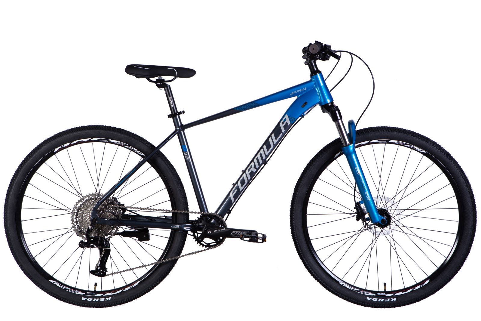 Велосипед Формула гірський спортивний  AL 29" Formula ZEPHYR EXPERT HDD рама-19" синьо-сірий 2025 для бездоріжжя купити