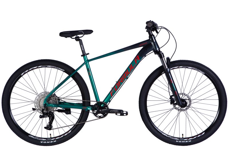 Велосипед Формула гірський спортивний  AL 29" Formula ZEPHYR EXPERT HDD рама-19" темно-сріблястий з зеленим 2025 для бездоріжжя купити