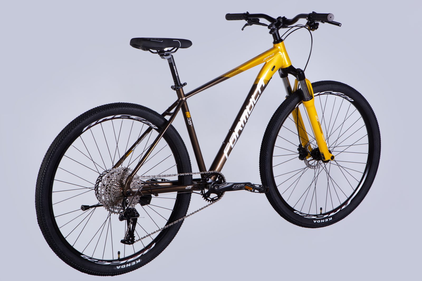 Велосипед AL 29" Formula ZEPHYR EXPERT HDD рама-19" золотисто-коричневий 2025 формула велосипед