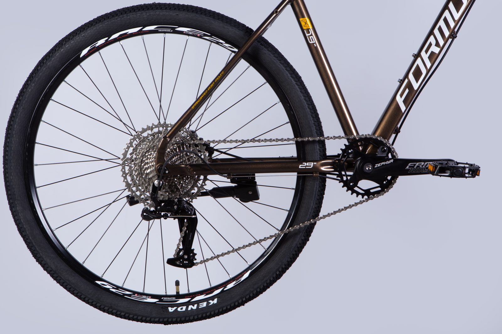 Велосипед AL 29" Formula ZEPHYR EXPERT HDD рама-19" золотисто-коричневий 2025 велик formula велосипед