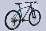 Велосипед AL 29" Formula ZEPHYR EXPERT HDD рама-21" темно-сріблястий з зеленим 2025 велик formula велосипед
