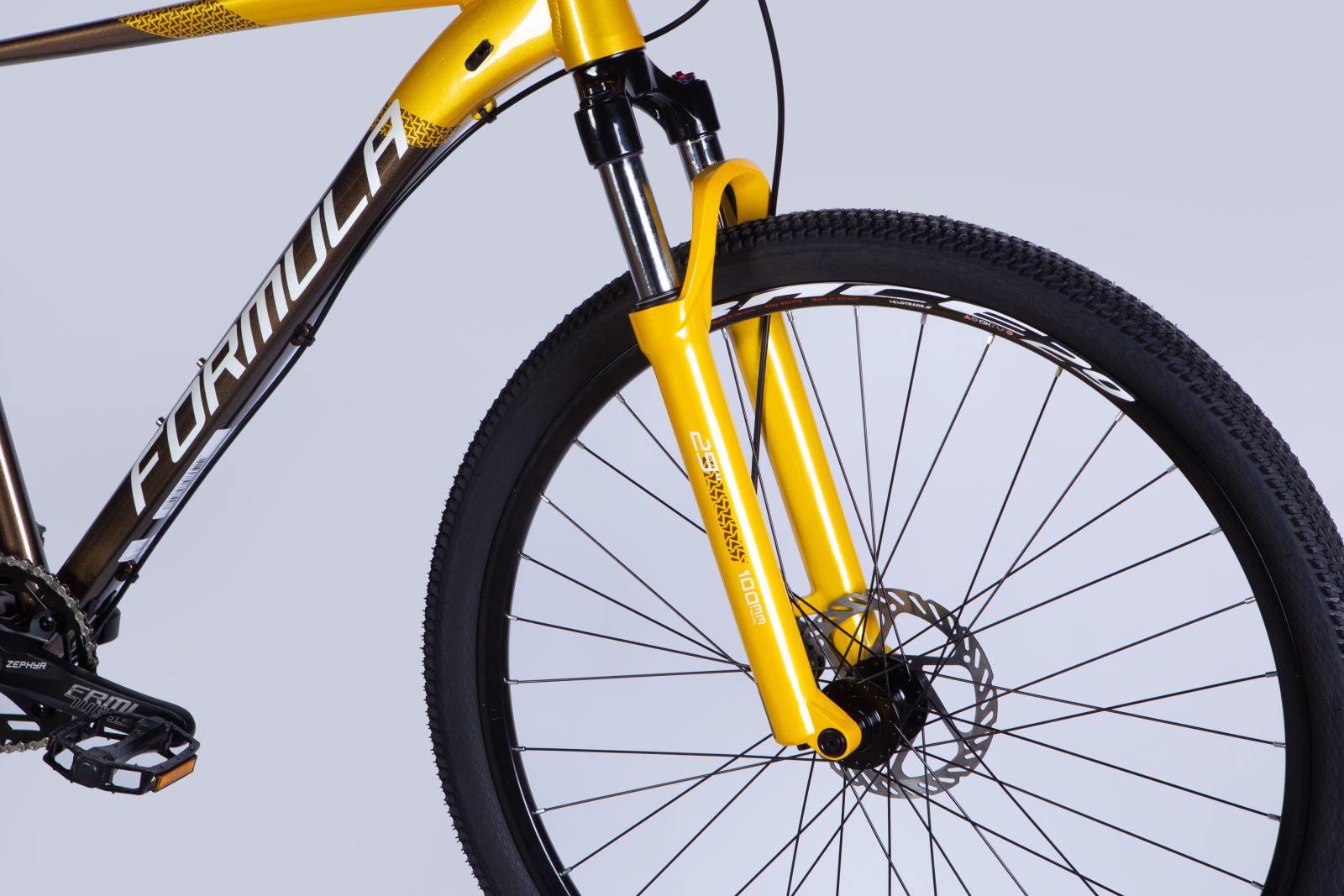 купити Велосипед AL 29" Formula ZEPHYR EXPERT HDD рама-21" золотисто-коричневий 2025