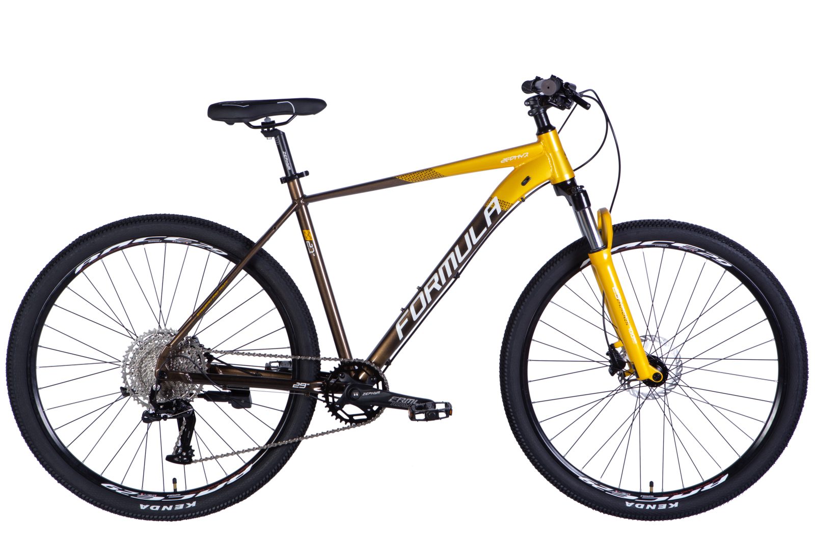 Велосипед Формула гірський спортивний  AL 29" Formula ZEPHYR EXPERT HDD рама-21" золотисто-коричневий 2025 для бездоріжжя купити