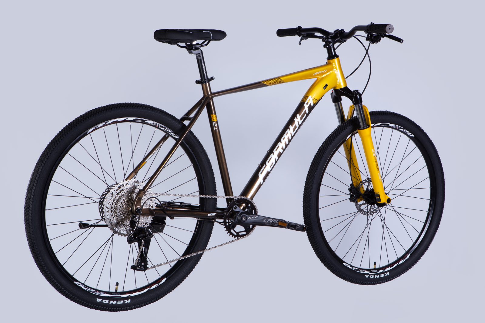 Велосипед AL 29" Formula ZEPHYR EXPERT HDD рама-21" золотисто-коричневий 2025 велик formula велосипед