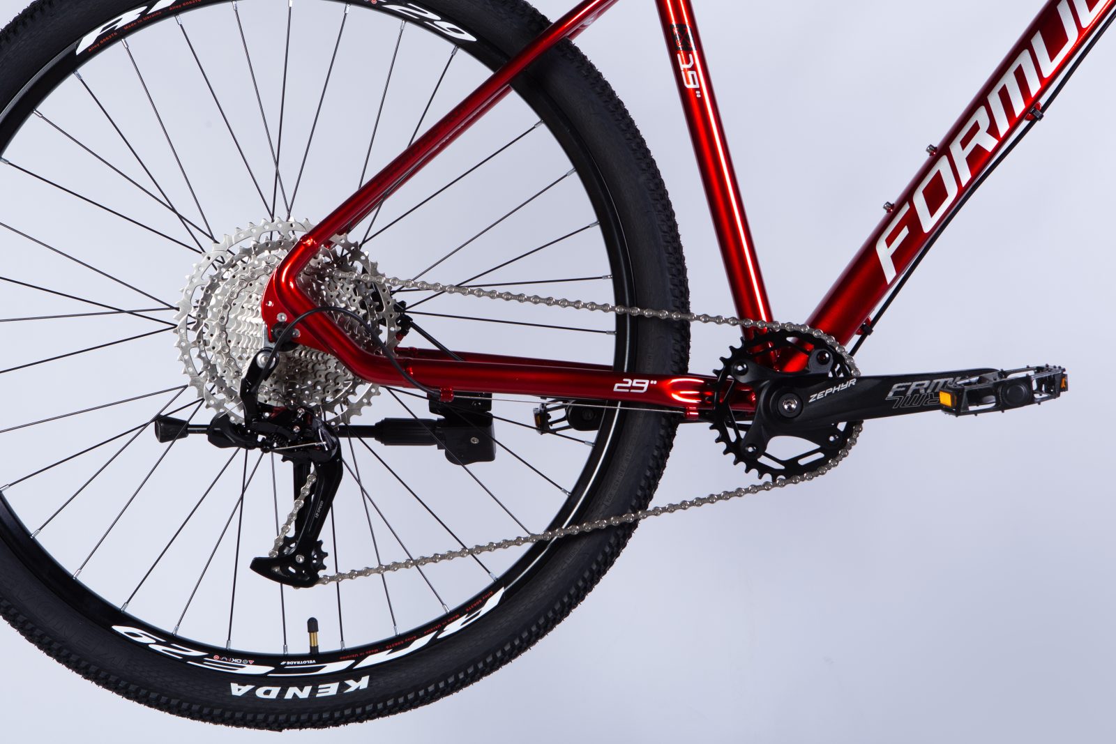 Велосипед AL 29" Formula ZEPHYR PRO HDD рама-19" чорно-червоний 2025 велик formula велосипед