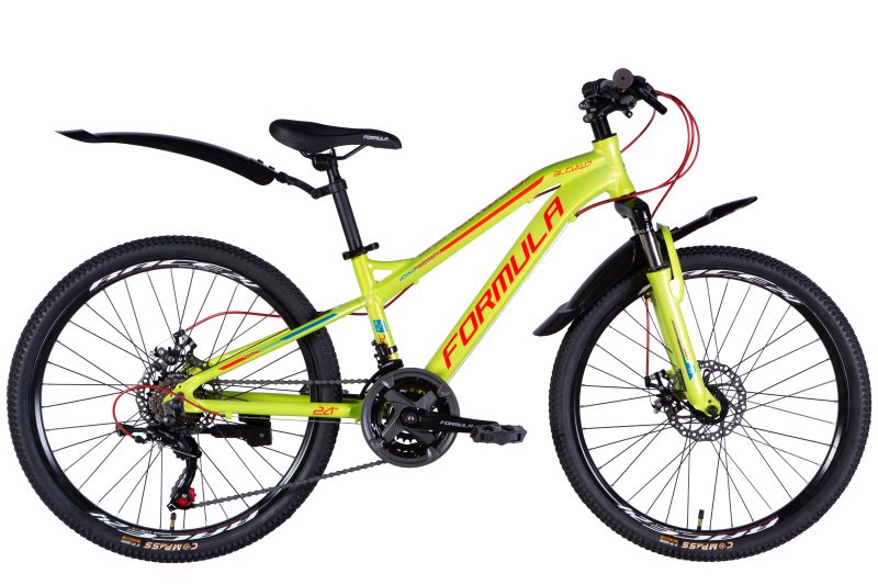 Велосипед Формула підлітковий гірський спортивний  AL 24" Formula BLACKWOOD 1.0 DD FR рама-12
