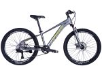 Велосипед Формула підлітковий гірський спортивний  AL 24" Formula ZEPHYR 3.0 DD CS рама-12" сіро-зелений 2025 для бездоріжжя купити