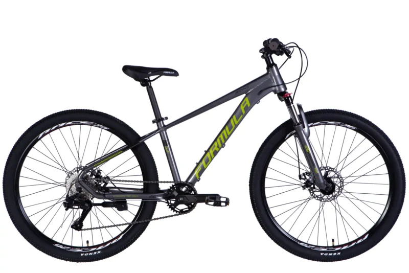 Велосипед Зефір 3.0 Формула Formula ZEPHYR 3.0 гірський спортивний  AL 26" Formula ZEPHYR 3.0 DD CS рама-14" сірий з зеленим 2026 для бездоріжжя купити