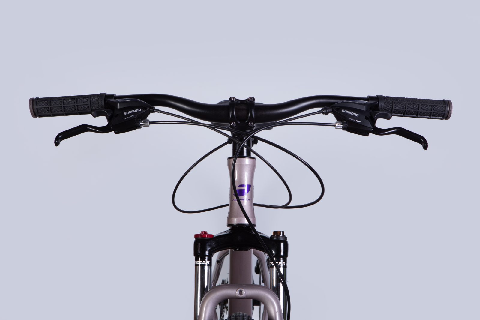 Велосипед AL 27.5" Formula ALPINA DD FR рама-16" сріблясто-фіолетовий 2025 замовити