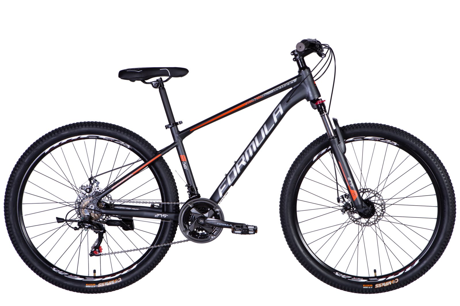 Велосипед Формула гірський спортивний  AL 27.5" Formula MOTION DD FR рама-16" сіро-сріблястий (матовий) 2025 для бездоріжжя купити