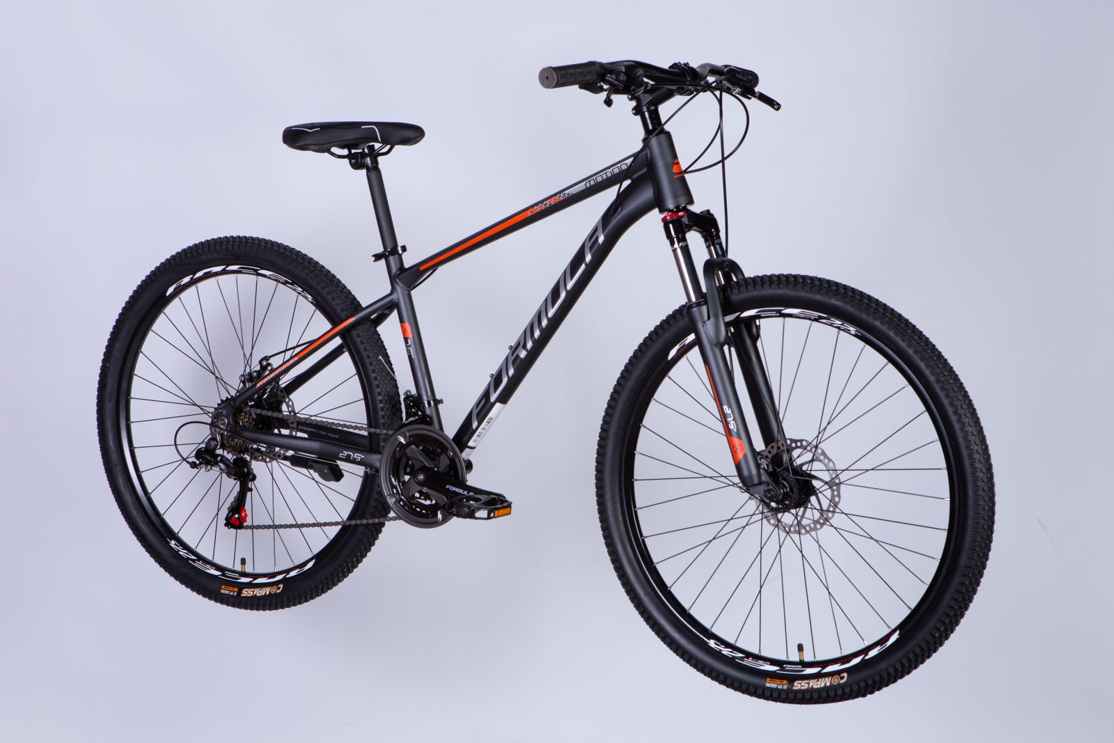 Велосипед AL 27.5" Formula MOTION DD FR рама-16" сіро-сріблястий (матовий) 2025 замовити