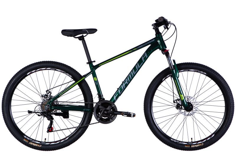 Велосипед Формула гірський спортивний  AL 27.5" Formula MOTION DD FR рама-16" зелено-сірий 2025 для бездоріжжя купити