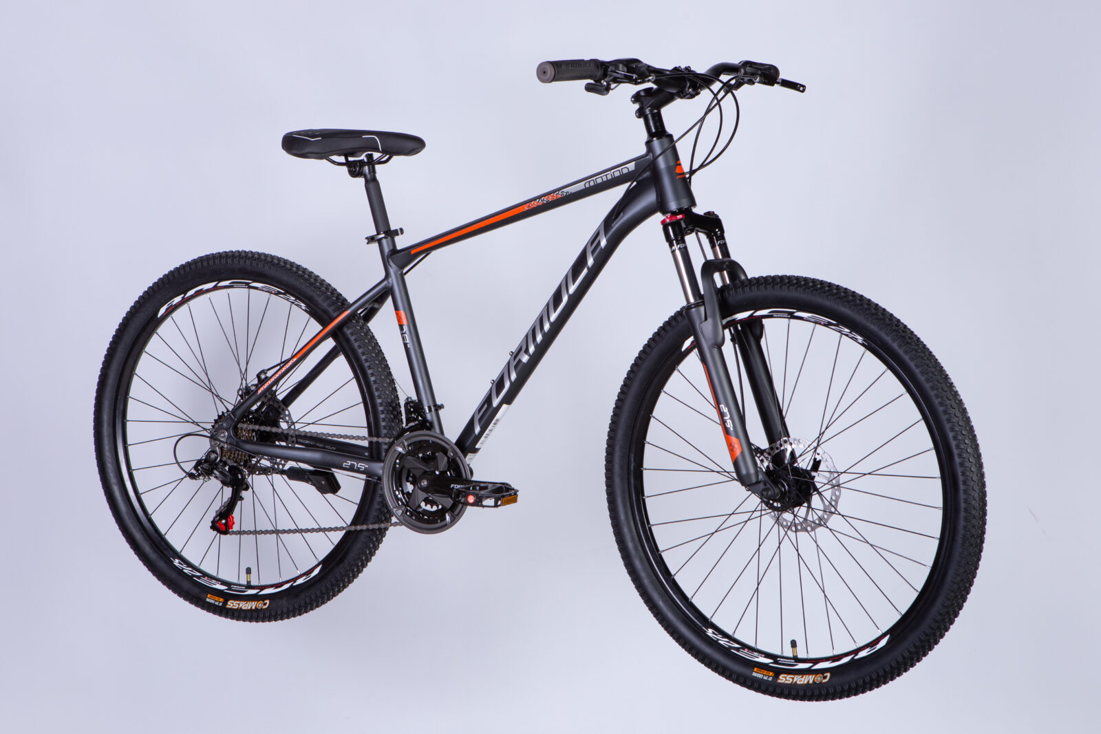 купити Велосипед AL 27.5" Formula MOTION DD FR рама-18" сіро-сріблястий (матовий) 2025