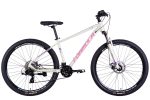 Велосипед Формула гірський спортивний  AL 27.5" Formula THOR DD CS рама-16" біло-рожевий 2025 для бездоріжжя купити