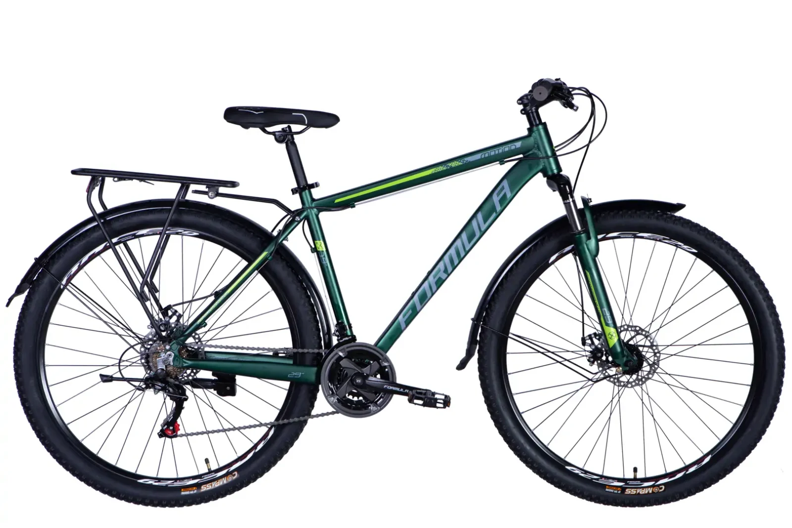 Велосипед Моушн Плюс Формула Formula MOTION PLUS гірський спортивний  AL 29" Formula MOTION PLUS DD FR рама-19" зелений 2026 для бездоріжжя купити