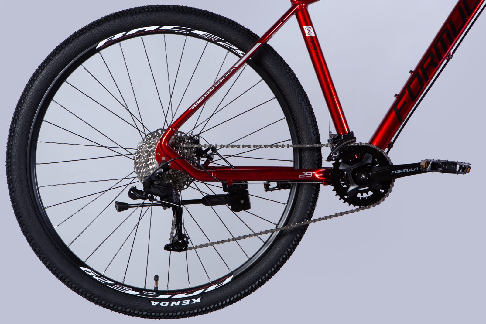 Велосипед AL 29" Formula ZEPHYR 2.0 DD CS рама-19" червоний 2025 замовити