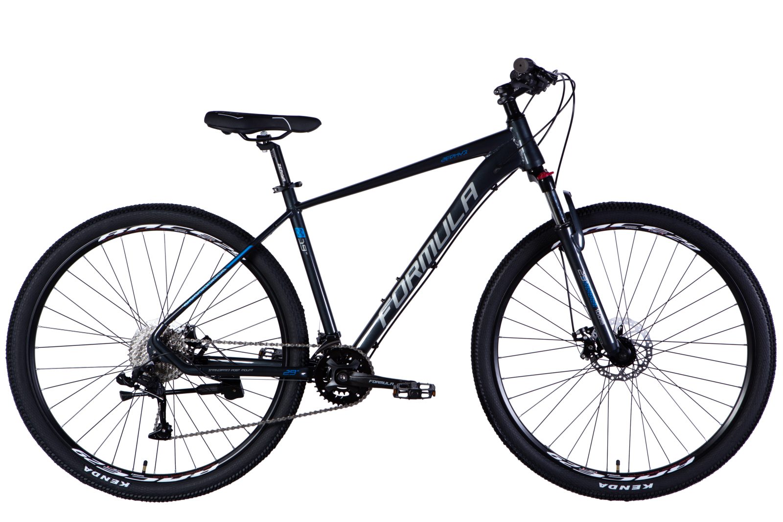 Велосипед Формула гірський спортивний  AL 29" Formula ZEPHYR 2.0 DD CS рама-19" темно-сiрий (матовий) 2025 для бездоріжжя купити