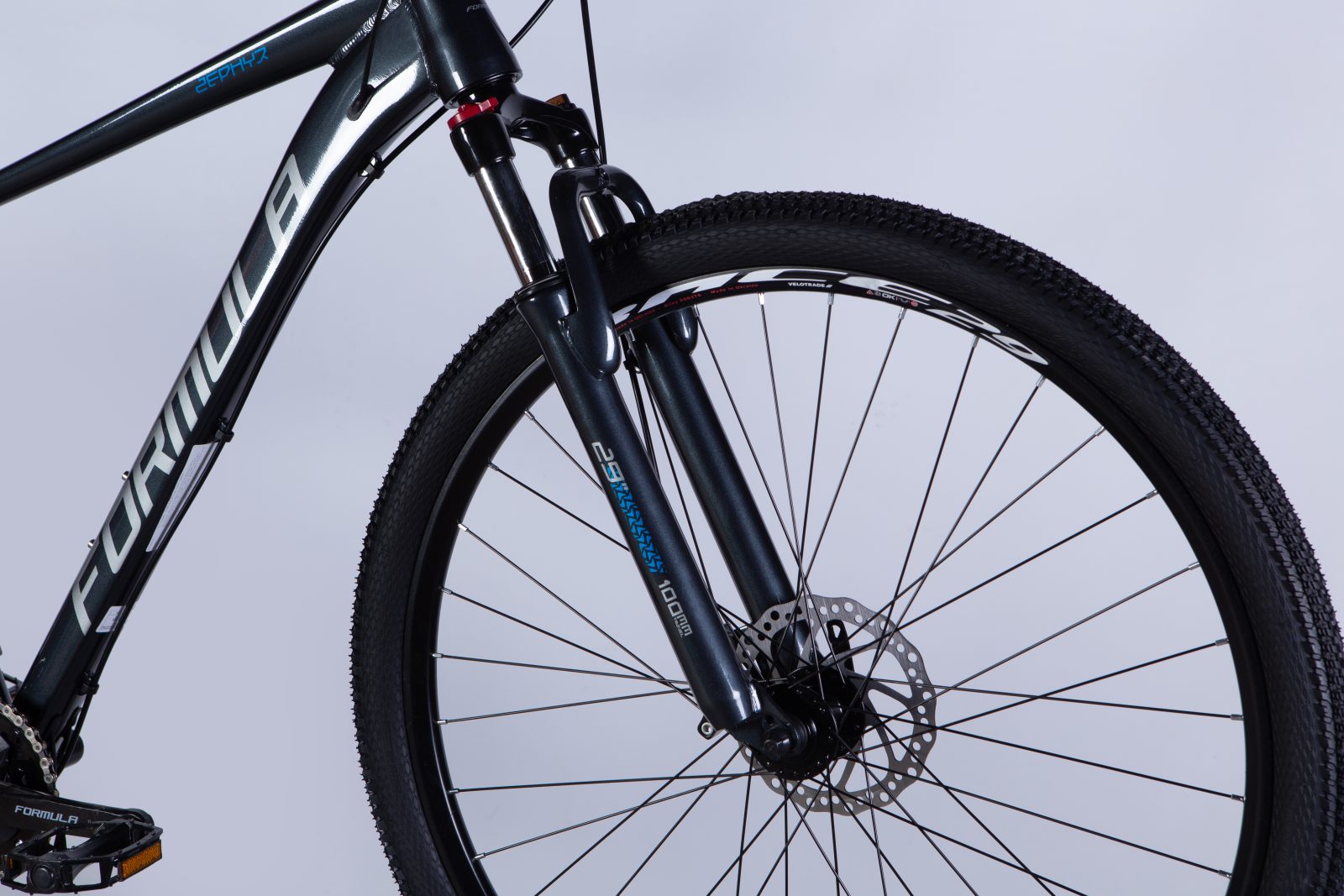 Велосипед AL 29" Formula ZEPHYR 2.0 DD CS рама-19" темно-сiрий (матовий) 2025 замовити