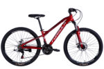 Велосипед Формула підлітковий гірський спортивний  AL 26" Formula BLACKWOOD DD FR рама-13" червоно-сріблястий 2025 для бездоріжжя купити