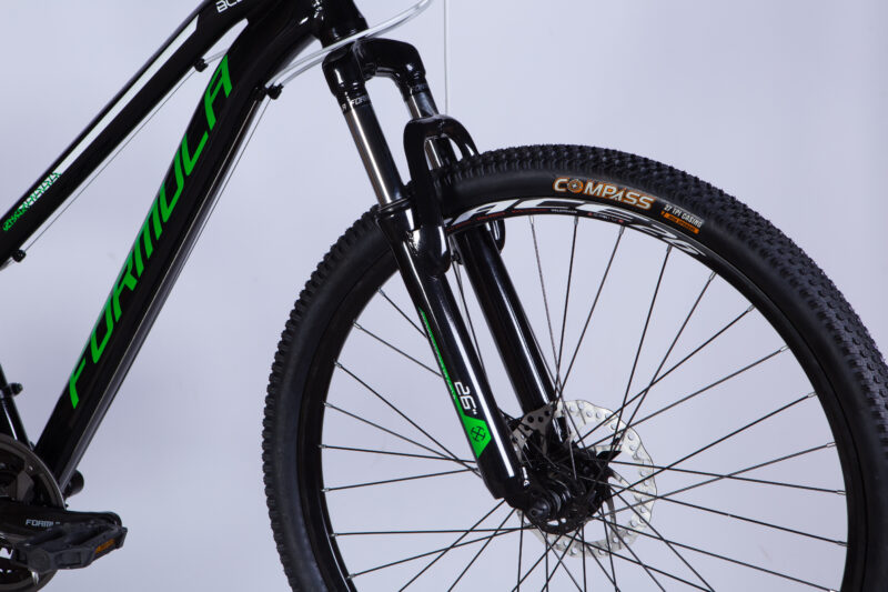 купити Велосипед AL 26" Formula BLACKWOOD DD FR рама-13" чорно-зелений 2025